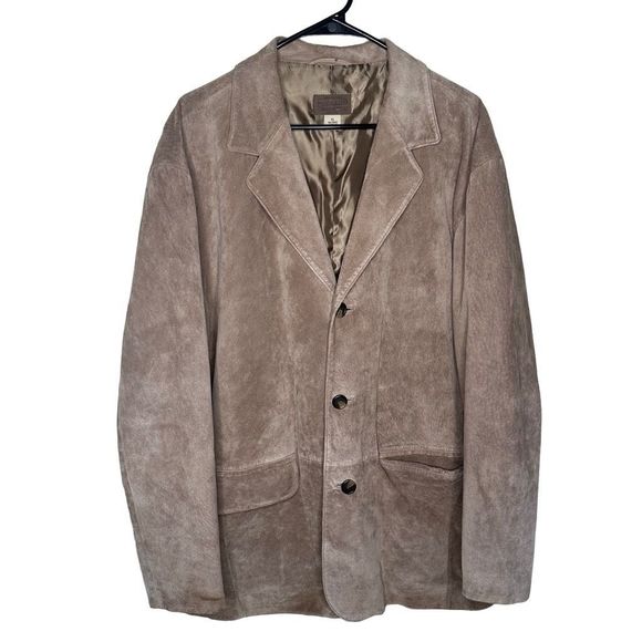 Pendleton Pig Suede 3 Button Blazer Size XL - Picture 1 of 4